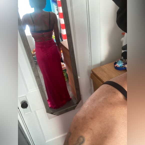 Cute Pink Formal Dress - Picture 3 of 5